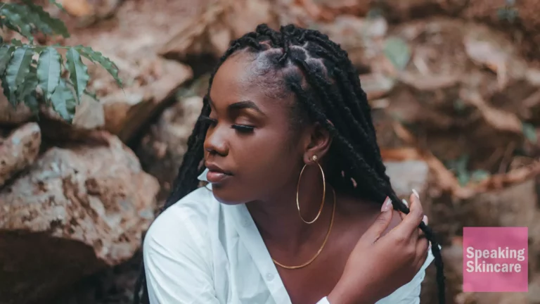 A woman with dreadlocks