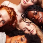 Women with different skin tones