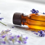 A small bottle of oil