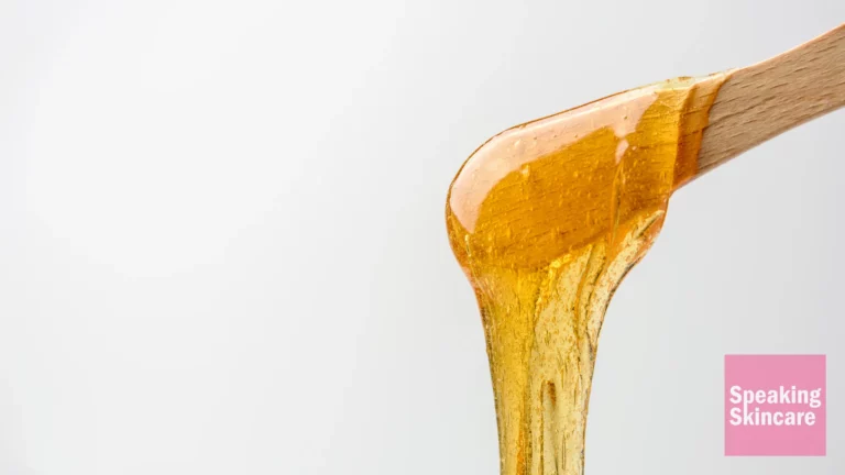 Wax on a wooden stick