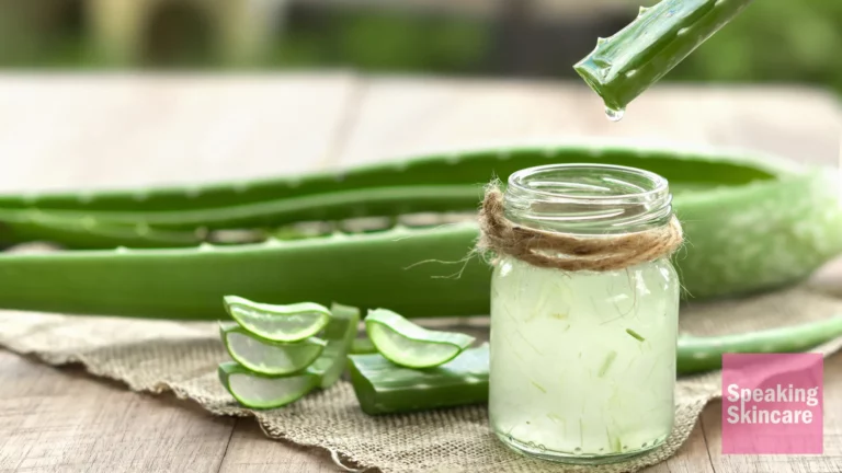 A bottle of aloe vera