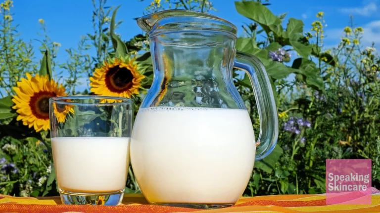 is milk bad for your skin