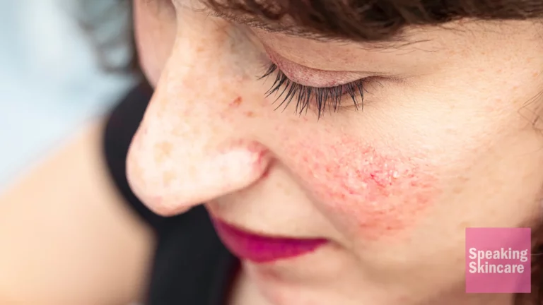 what causes blotchy skin